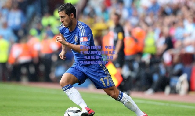 爱游戏官网|国羽再创辉煌！中国羽毛球队包揽亚锦赛三金，陈清晨/贾一凡女双夺冠演绎经典逆转